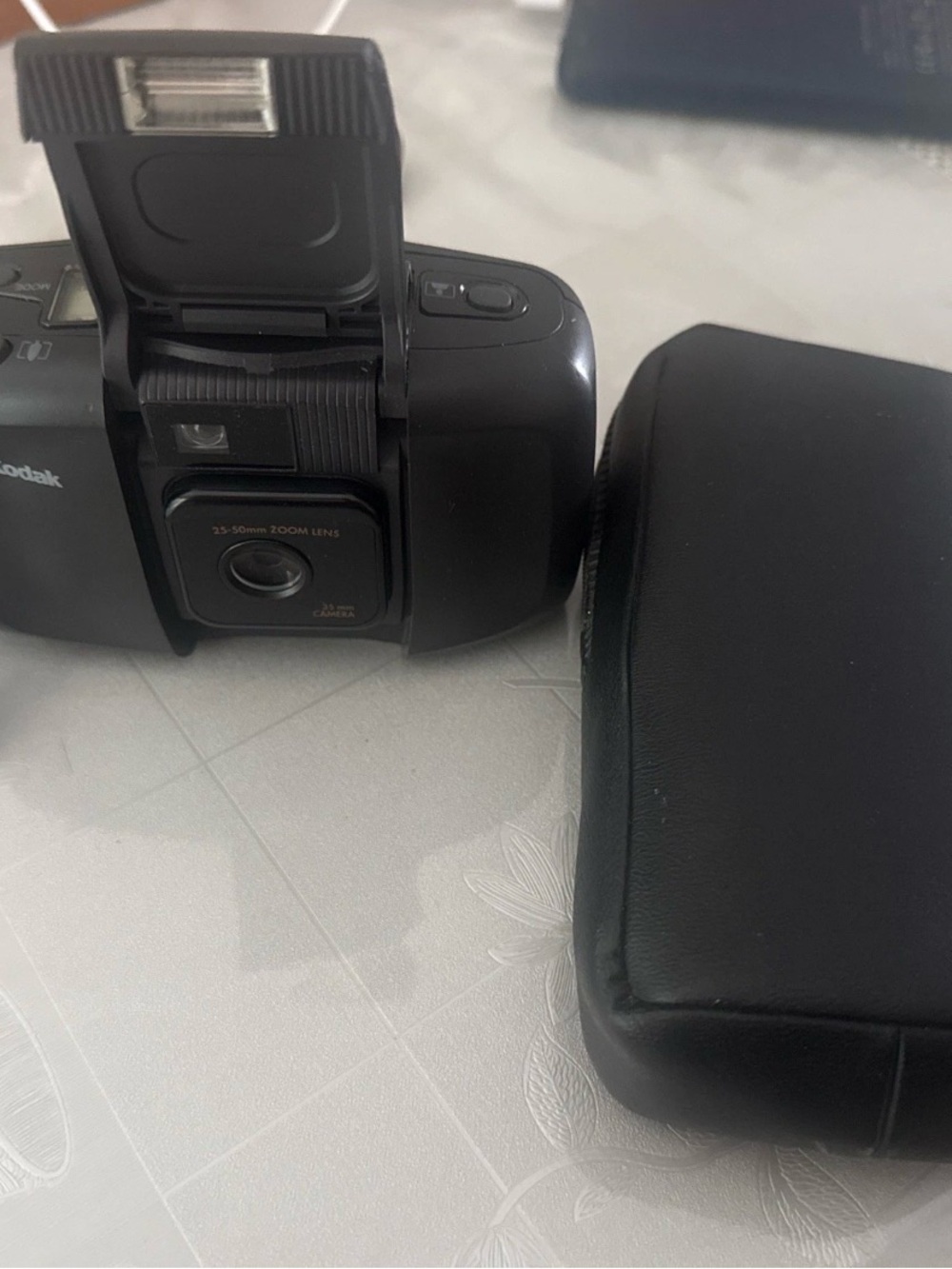 Kodak Compact Point-and-Shoot Camera in Black with Flip Flash